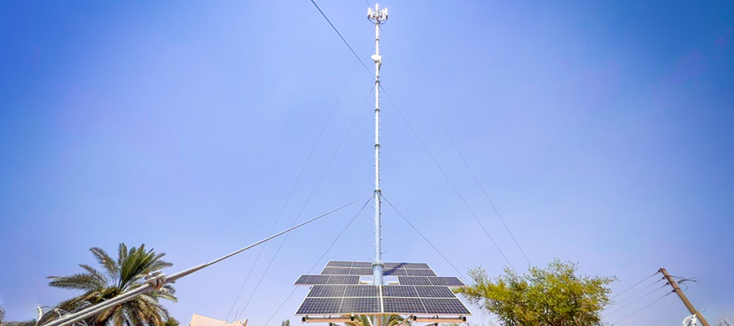 Zain Iraq Solar-Powered Towers for Rural Connectivity