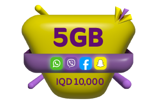 Monthly 5GB + Free Social