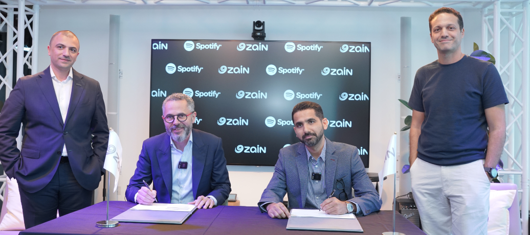 Zain Iraq and Spotify Sign a Partnership to Empower Youth and Enhance the Digital Experience in Iraq