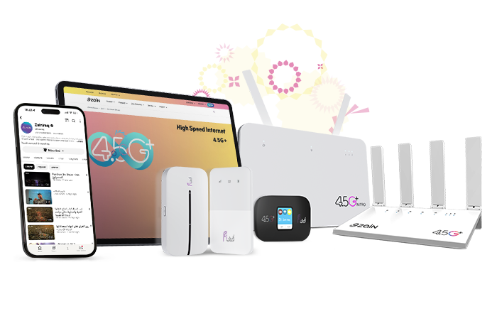 Discover the world of Zain-Fi with seamless connectivity