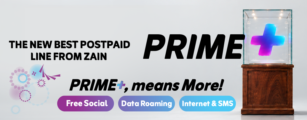 “Prime Plus” The New Postpaid Line From Zain